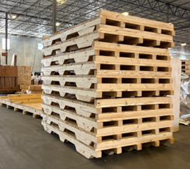 CLG's heavier framing members increase load-bearing capacity and resist torsional stress during crane lifts and stacking.