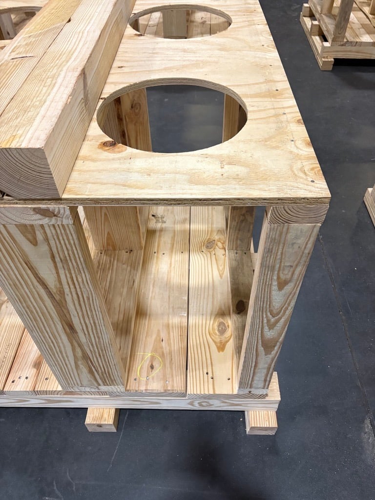 CLG custom built crating